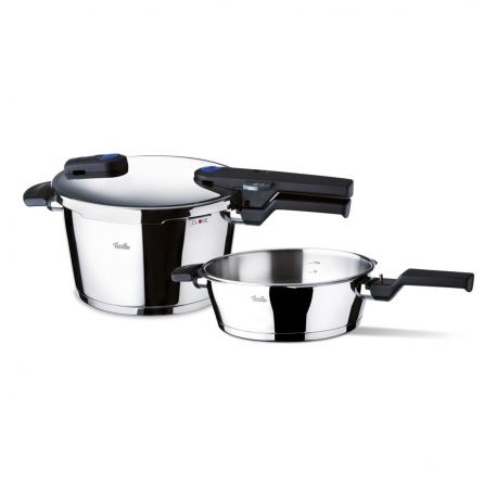 FISSLER VITAQUICK DÜDÜKLÜ TENCERE 8.0L 4.0L SET